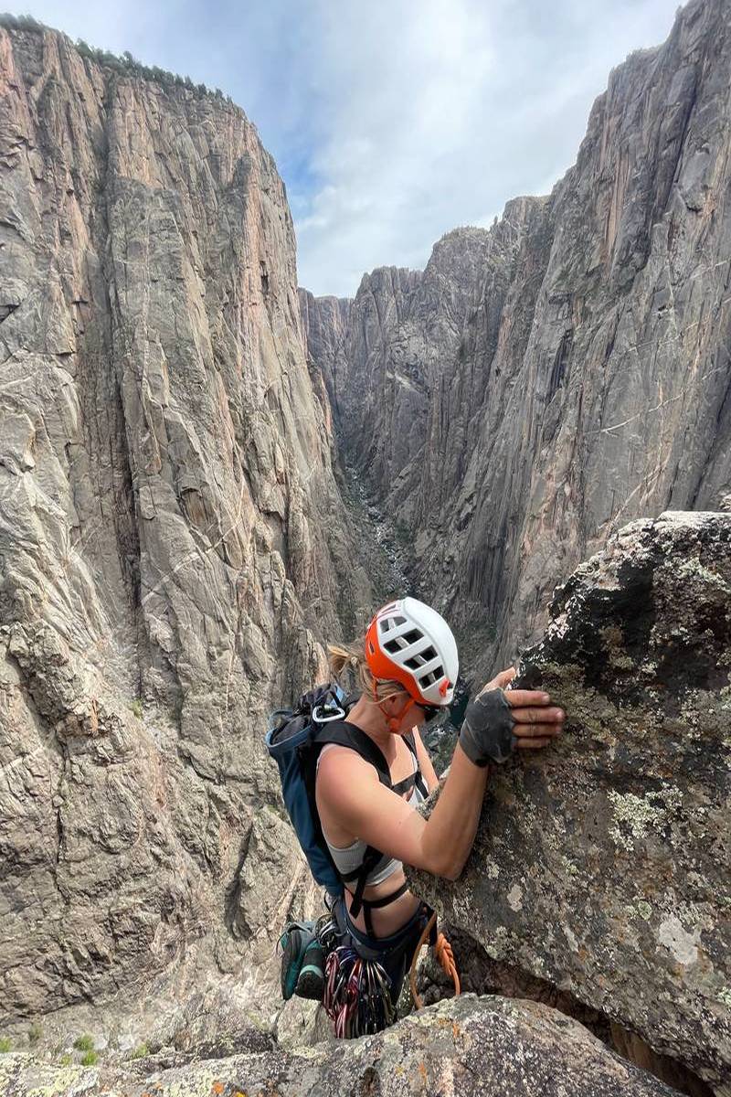 Climbing Black Canyon